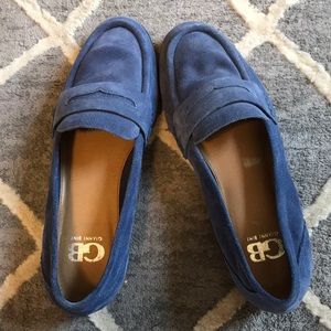 suede loafers